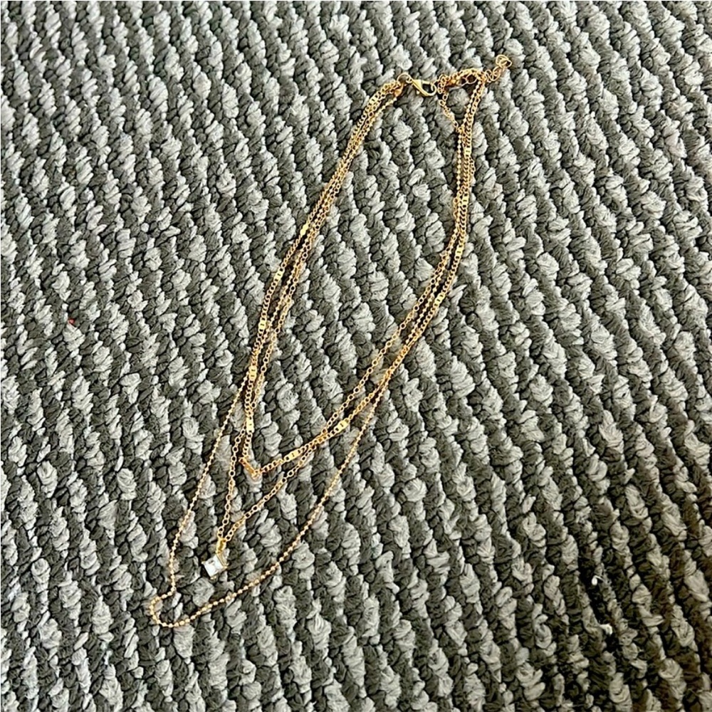 3 in 1 Gold necklaces